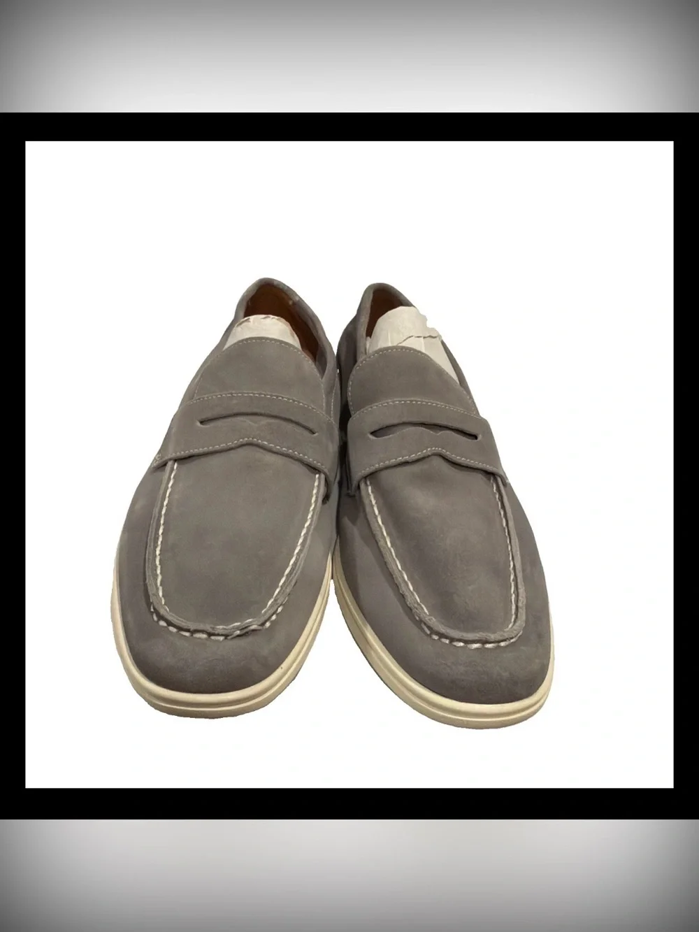 Steve Madden Men’s Laguna Loafers in Grey size 9 NWOB